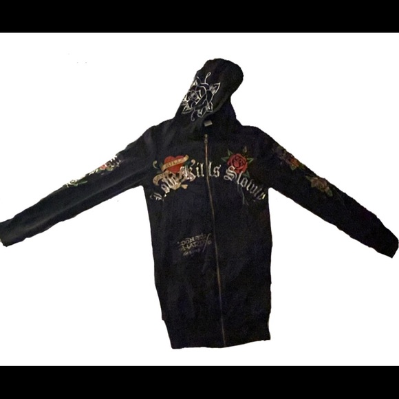 Ed Hardy Tops - Ed Hardy small sweater